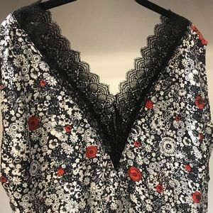 Zadig & Voltaire Sleeveless Lace Blouse